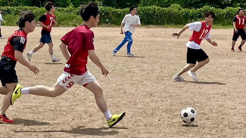 サッカーの様子01